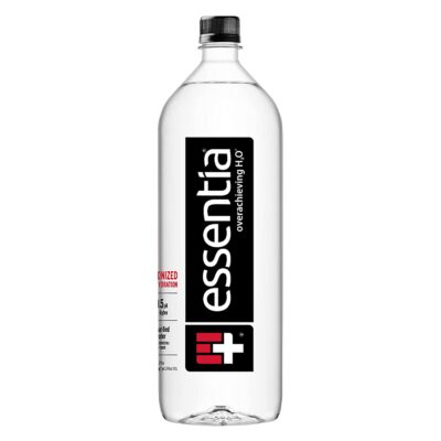 Essentia Bottled Water, 1.5 Liter Bottle; 99.9% Pure, Infused with Electrolytes for a Smooth Taste