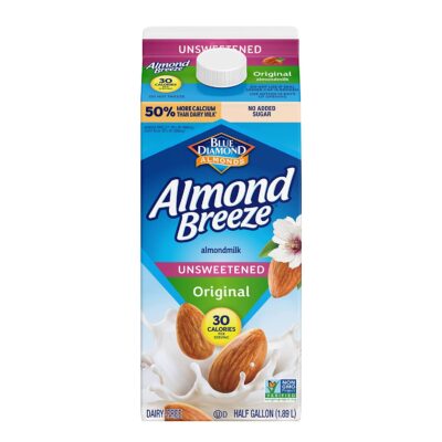 Almond Breeze Blue Diamond, Almond milk, Original, 64 Fl Oz