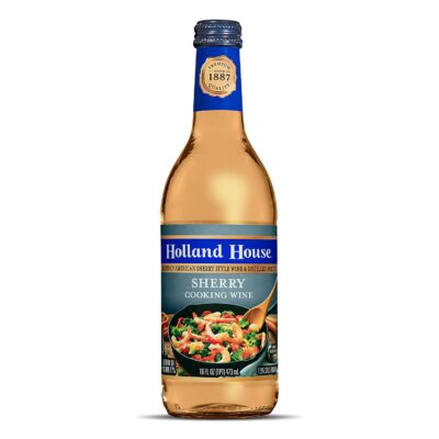 Holland House Sherry Cooking Wine, Ideal for Cooking, Roasting and Marinating, 16 FL OZ