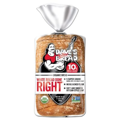 Dave’s Killer Bread Organic White Bread Done Right - 24 oz Loaf