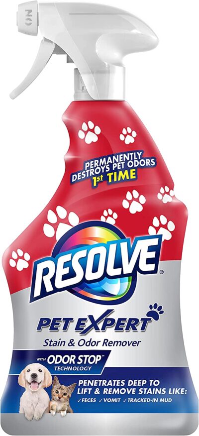 Resolve Pet Expert Carpet & Upholstery Cleaner - Removes Stains and Odors, 22 oz