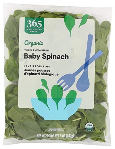 365 by Whole Foods Market, Organic Baby Spinach, 5 oz