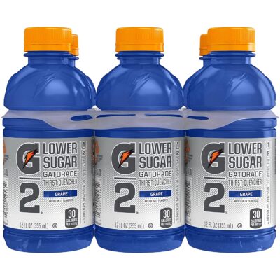 Gatorade Thirst Quencher G2, Grape, 12 Ounce (Pack of 6)