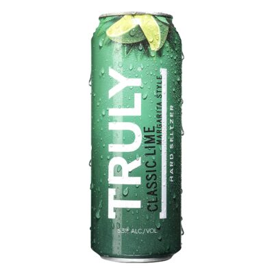 TRULY Hard Seltzer Classic Lime Margarita Style, Single, 24 oz can, 5.3% ABV