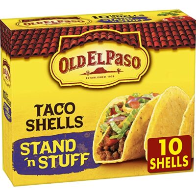 Old El Paso Taco Shells, Stand 'n Stuff, 4.7 oz, 10 ct