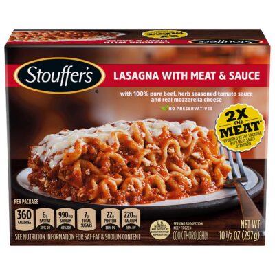 Stouffer's Lasagna with Meat Sauce Frozen Meal