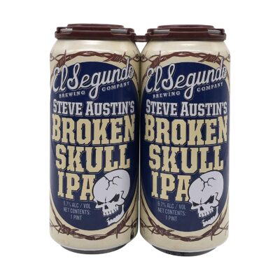 EL SEGUNDO BREWING Broken Skull IPA 4pk Cans, 16 FZ